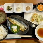 Ryoushi No Ie Meshi Eishim Maru Nagura - おまかせ名倉定食❗️ 塩サバver.