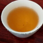 四川料理 味苑 - 食後のジャスミン茶が旨い