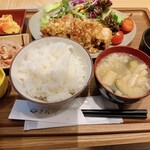 Ofisugohan Kinugawa - 日替わり　油淋鶏定食 1,200円（税込）