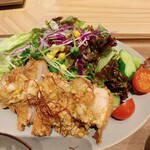 Ofisugohan Kinugawa - 油淋鶏定食  メイン