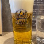 Youshoku Kono Yoshi - サッポロクラシック 中グラス