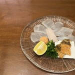 ぶんけ - ヒラメお造り