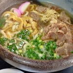 峰 - 肉うどん