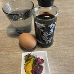 彩食酒家 民 - 漬け物&生玉子ゲット♪