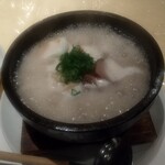 Taikanen - 石焼スープそば沸騰中