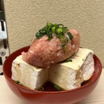 Toshimaya Saketen - ねぎとろ豆腐