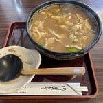 香流庵 - カレーきしめん