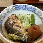 Shokudou Arata - 鯖の黒煮（鯖の黒煮牡蠣フライ定食）