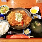 Teryouriya Uchino Chanoma - チキン南蛮定食 (1,280円・税込)