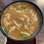 香流庵 - カレーきしめん