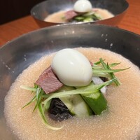 焼肉冷麺 ユッチャン 北新地店 - 名物葛冷麺