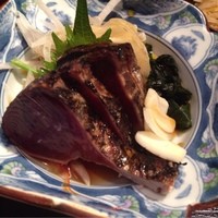 土佐料理 祢保希 赤坂店 - 鰹のたたき
