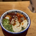 Ranshuu Ra-Men Ittenichi Men - 水餃子入り蘭州拉麺