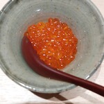 新橋 天鮨 - いくら小丼ぶり