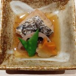 新橋 天鮨 - ムロ(銀むつ)煮