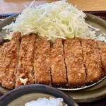 Tonkatsu Hararaki - 大ロースカツ定食