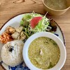 タオ カフェ - グリーンカレーのプレートランチ