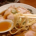 中華そば 共楽 - 細麺好き