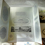 トゥールダルジャン - １９８４年オープン時のメニュー