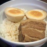 そば処 南郷信州庵 - 角煮煮たまご丼