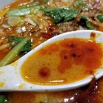 成都担々麺 - ラー油。