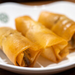 添好運 - 2024.1 キノコと筍の揚げ春巻き（748円）