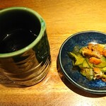 あなご飯 津田 - 料理写真:お茶・あなござく