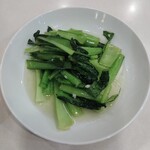 Ajisen - 青菜炒め。これがめっちゃ好き。美味しい。