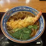 Kougetsu - 天ぷら蕎麦（¥1,700）