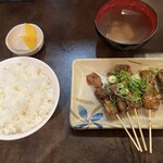 焼鳥 ホルモン おすみ - カルビ定食