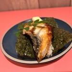 牛肉寿司 海鮮 串天ぷら酒場 レレレ - うなぎバター バター？！って感じぐらい合う！！