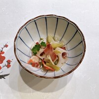 入谷鬼子母神門前のだや - 先付け鯨ベーコン