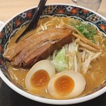 gokokumisora-memmisoyakuranosuke - 煮玉子のせ角煮味噌ラーメン(*^^*)