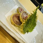 いずみ田 - イワシの天ぷら