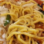 味噌ラーメン専門店 日月堂 - 麺アップ