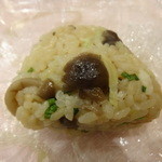 ぼうの - 真鯛と茸の鉄鍋ご飯のお握り