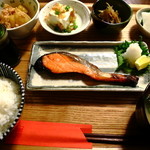 リゾム - 「しゃけ味噌漬け焼き定食」