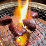 焼肉 炎ので - 高知県産レバー