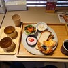 Hananokafamu - 料理写真:●モーニングセットA　840円（お好きなドリンク、スープバー、サラダ、プチデザート付き）

を注文し精算した

■水、おしぼり、モーニング・ランチスープ
　食器の片付けはセルフサービスとなる