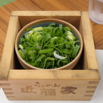 家系ラーメン 近藤家 - 青ねぎ 150円