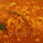 Tomato stew with tripe