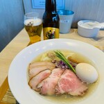 宍道湖しじみ中華蕎麦 琥珀 - 