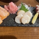 Sake To Sakana To Aburiyaki Shinjuku Roji - 炙り刺身3種