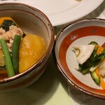 ムース - 煮物、漬物(晩御飯)