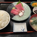 富水 - 刺身定食（並）¥1,150