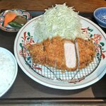 Tonkatsu Ando Yakitori An Yotsuya - 特上ロースかつ定食