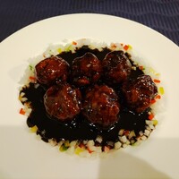 赤坂 四川飯店 - 黒酢の酢豚