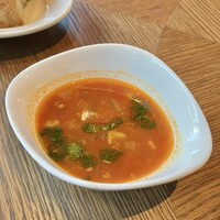 MAIN DINING sereno(THE MARK GRAND HOTEL) - ミネストローネスープ。
