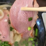 手打ちうどんZ - 鴨肉アップ