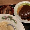 てつや - 日替わり定食(全体が写ってなくてすみません)